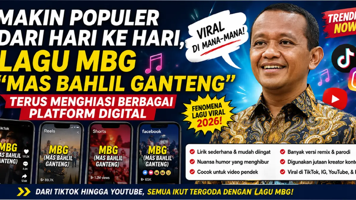 Dari 'Mas Bahlil Ganteng' hingga 'Rollerblade Remix': 5 Lagu Paling Heboh Juni 2026 yang Bikin FYP TikTok & Spotify Bergetar